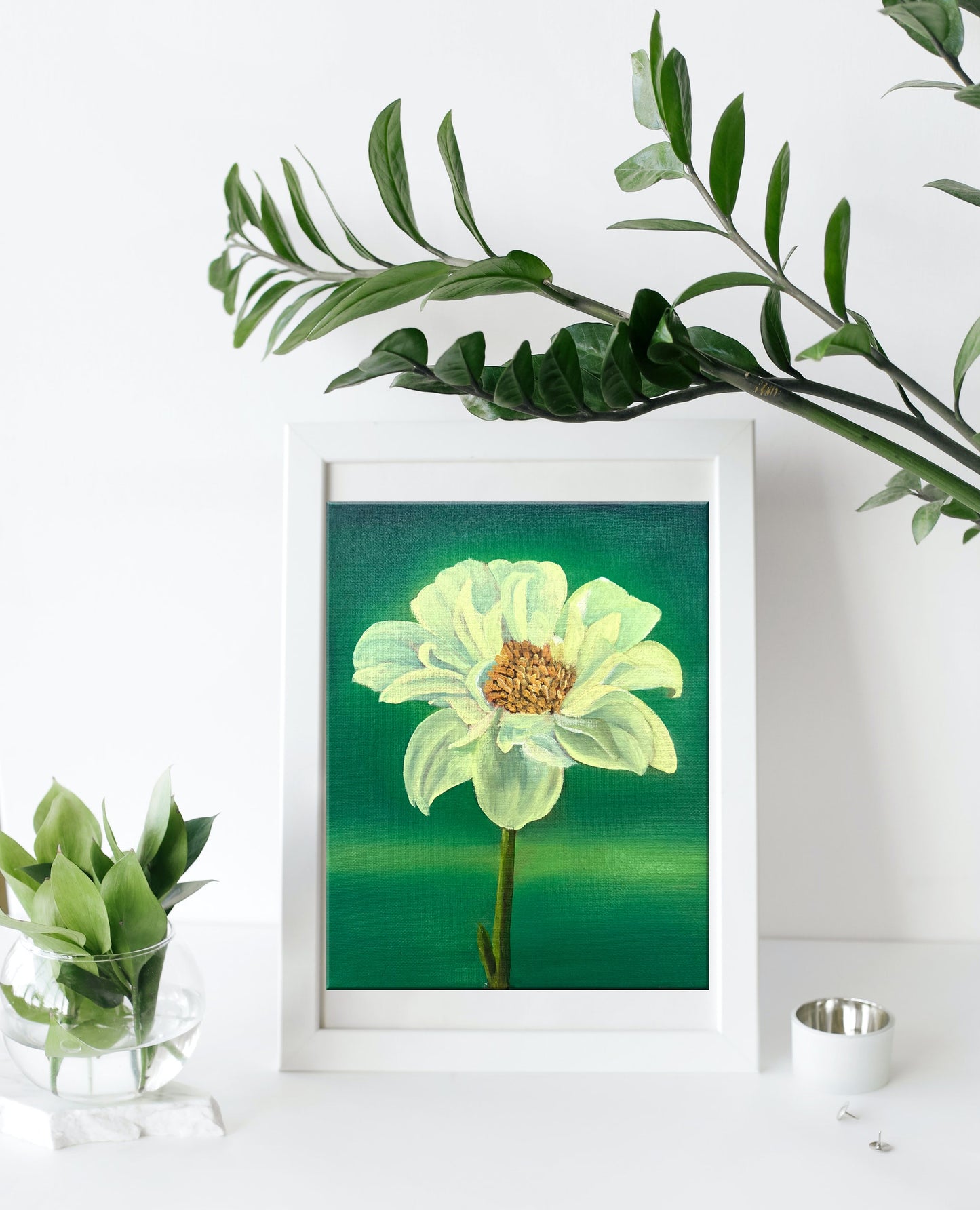 Yellow Flower- Painting